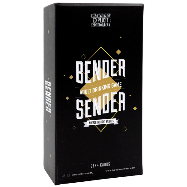 Bender Sender – Social Drinking Game for 2-10 Players Party Game