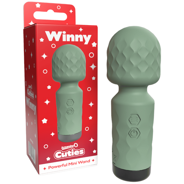 Cuties - Winny Rechargeable Mini Wand (Sage Green)