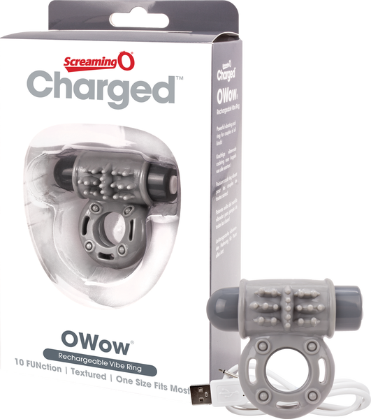 O Wow Ring – Rechargeable Vibrating Cock Ring with 10 Vibration Functions