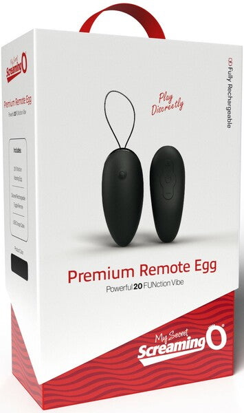 My Secret Screaming O Premium Remote Egg – Rechargeable Remote-Controlled Vibrating Egg