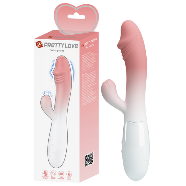 Snappy G-Spot Rabbit Vibrator – Dual Stimulator with Flexible Design