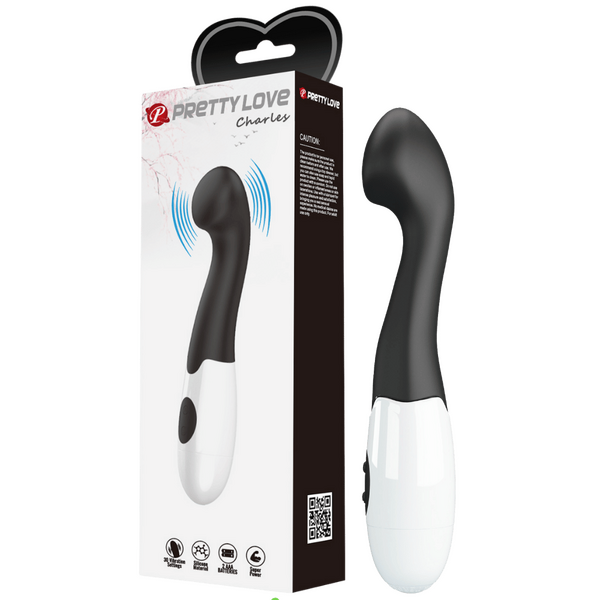 Charles Classic – Stylish Silicone Vibrator with Bulbous Head