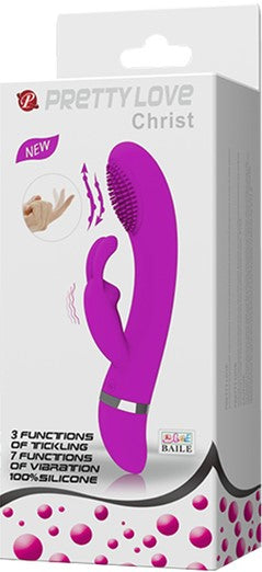 Pretty Love Christ Rabbit Vibrator – Silicone 3 Tickling and 7 Vibration Functions Vibrator