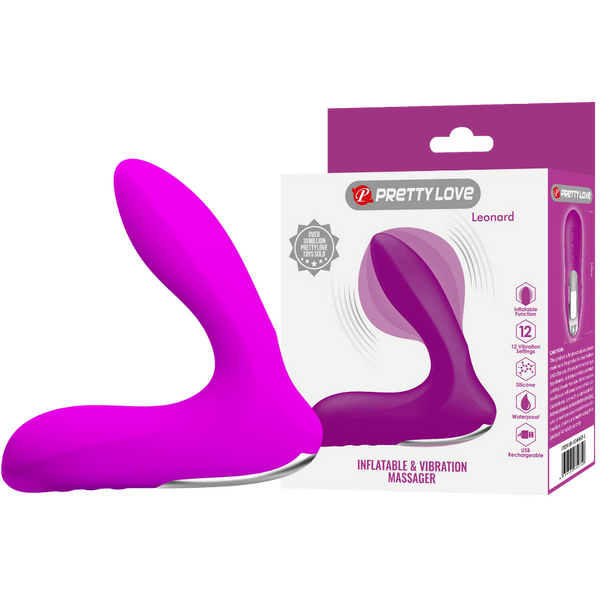 Leonard Inflatable Massager – 12 Mode Inflatable Prostate Massager