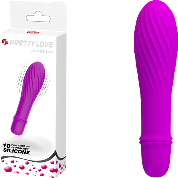 Solomon Mini Vibrator – Silicone Small Vibrator with Swirl Tip