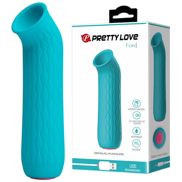 Rechargeable Ford – Medical-Grade Clitoral Sucker with 12 Suction Modes