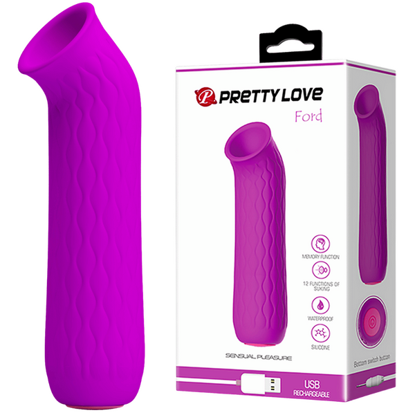 Rechargeable Ford – Medical-Grade Clitoral Sucker with 12 Suction Modes