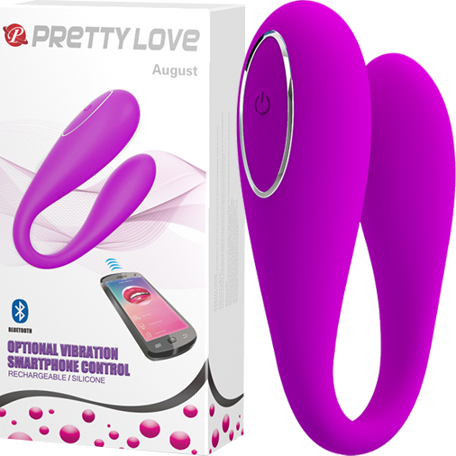 August Clit Stimulator – App-Controlled Rechargeable High-Quality Silicone Clit Stimulator