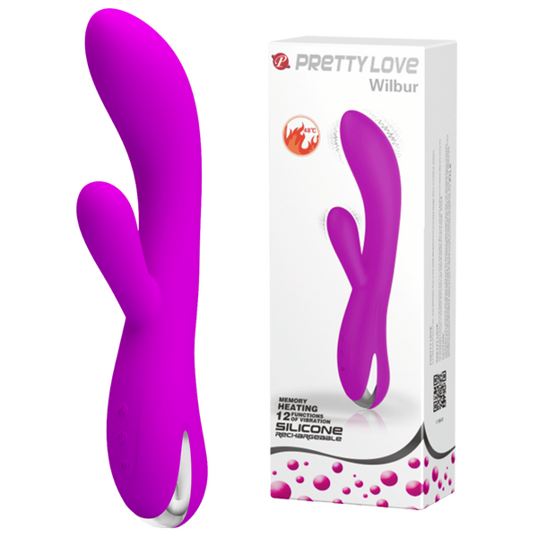 Wilbur Rechargeable Warming Vibrator – Medical-Grade Silicone G-Spot Vibrator