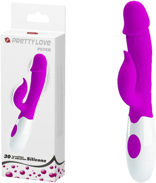 Peter G-Spot Rabbit Vibrator – 30 Function Dual Motor Rabbit Vibrator