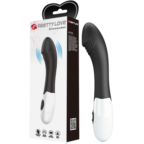 Elemental G-Spot Vibrator – 30 Function Curved Vibrator
