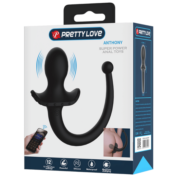 Anthony App Control Tail Plug – Wearable App-Compatible Vibrator