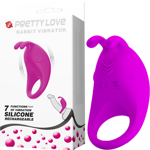 Rechargeable Rabbit Vibrator Cockring – Rechargeable Rabbit Vibrator Cockring