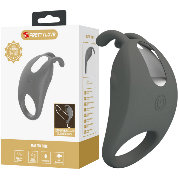 Stratus Rechargeable Silicone Cock Ring – Silicone Cock Ring