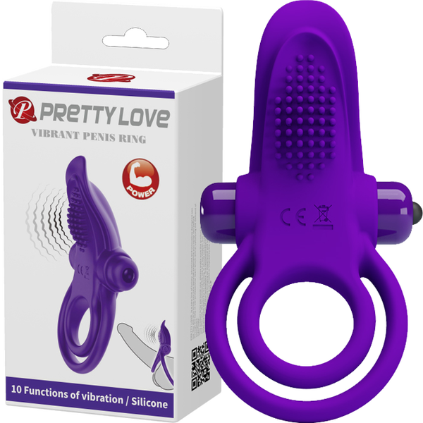 Vibrant Rabbit Cock Ring – Silicone Vibrating Penis Ring