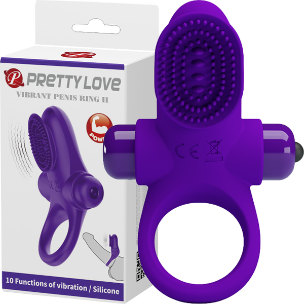 Vibrant Penis Ring II – Silicone Vibrating Penis Ring