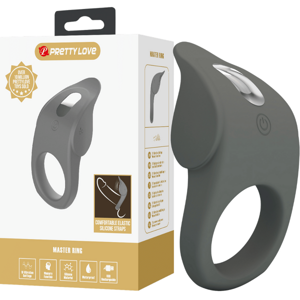 Alto – Silicone Stretchable Vibrating Cock Ring with Skin Sensitive Sensor