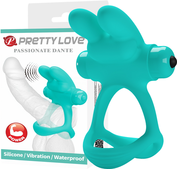 Passionate Dante – Waterproof Silicone Vibrator