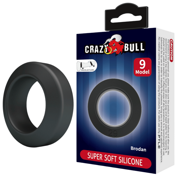 Brodan Super Soft Silicone Cockring – High-Quality Medical-Grade Silicone Cock Ring