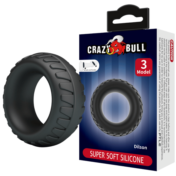 Dilson Super Soft Silicone Cockring – High-Quality Flexible Silicone Cockring
