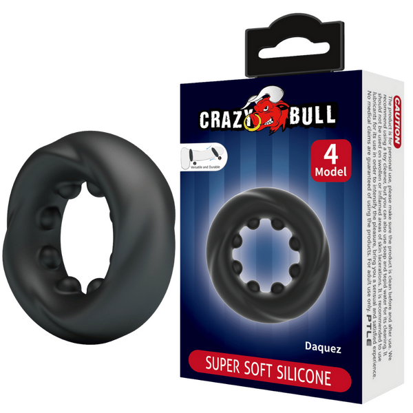Daqez No.4 Super Soft Silicone – Comfortable Flexible Silicone Cockring