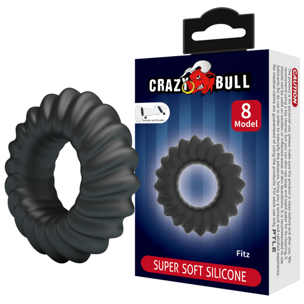 Fitz Super Soft Silicone Cockring – Comfortable Flexible Silicone Cockring