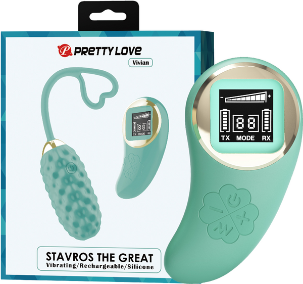 Pretty Love Vivan – Remote-Controlled Egg Vibrator with 10 Vibration Patterns