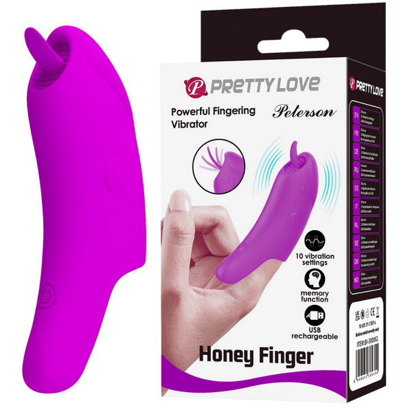 Peterson Rechargeable Honey Finger – Luxury Silicone Finger Vibrator