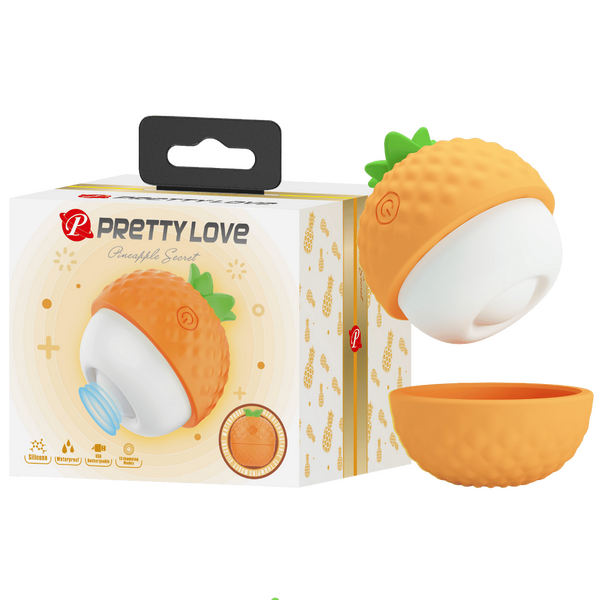 Rechargeable Pineapple Secret – Thumping Function Flexible Point Vibrator
