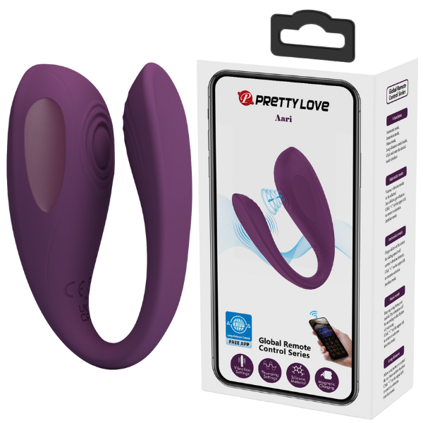 Aari Byzantium – App Control Couples Vibrator with 10 Vibration and Thumping Settings