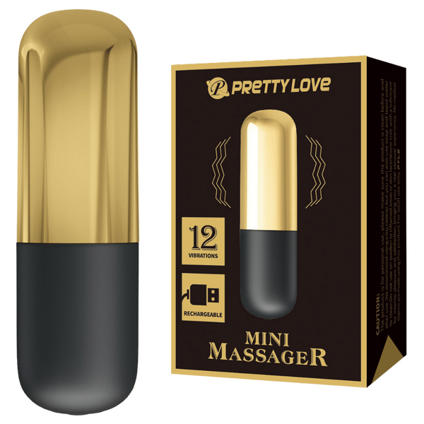Rechargeable Mini Massager With Twelve Vibration Functions And Compact Egg Design - Versatile Egg Vibrator