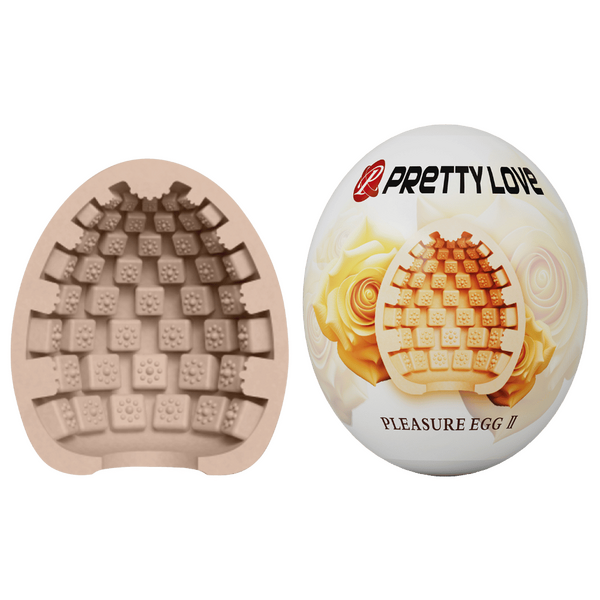 Pleasure Egg – Soft Ribbed Stroker Sleeve