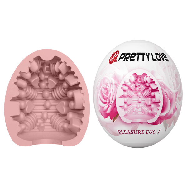 Pleasure Egg – Soft Ribbed Stroker Sleeve