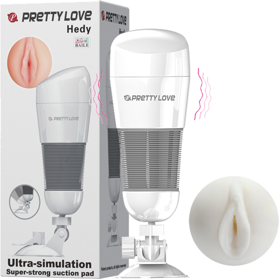 Pretty Love Hedy Ultra Stimulation – Vibrating Male Masturbator