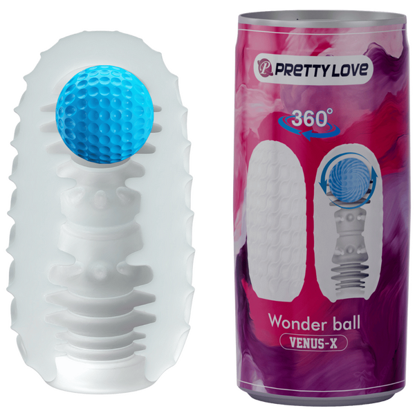 Venus-X Magic Ball – Textured Sleeve Masturbator