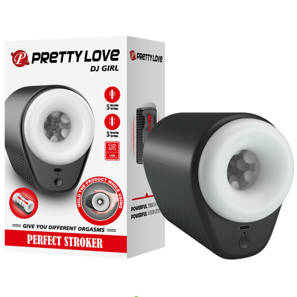 DJ Girl Perfect Stroker – Multi-Speed Thrusting Masturbator Cup