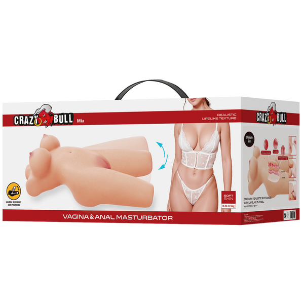 Mia Movable Legs – Life-Size Realistic Vagina and Anal Masturbator