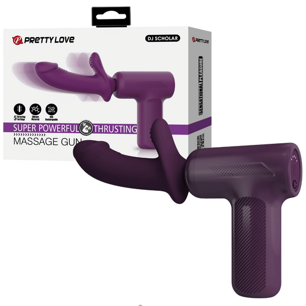 Super Power Thrusting Massage Gun – Powerful Motor Massage Gun with 5 Settings