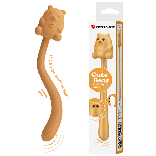 Pretty Love Cute Bear Flirting Stick – 7-Mode Vibrator