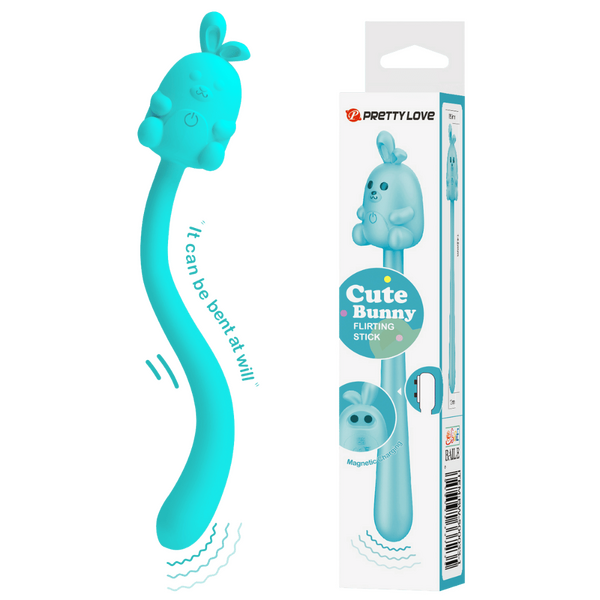 Pretty Love Cute Bunny Flirting Stick – Vibrator with Seven Vibration Modes