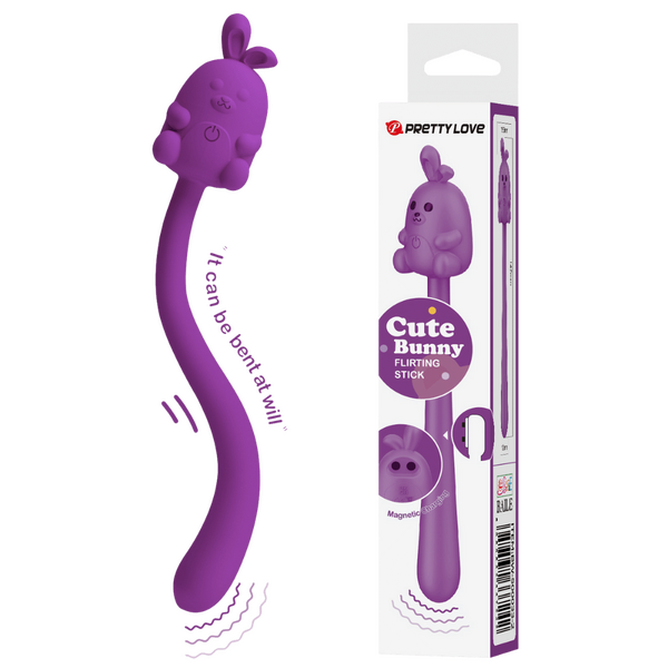 Pretty Love Cute Bunny Flirting Stick – Vibrator with Seven Vibration Modes