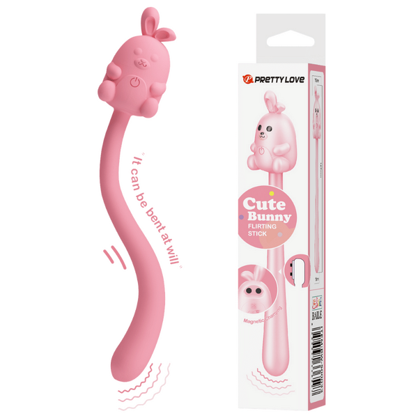 Pretty Love Cute Bunny Flirting Stick – Vibrator with Seven Vibration Modes
