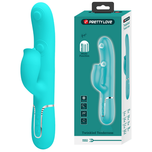 Pretty Love Gigi 3in1 – Multi-Function Rabbit Vibrator with Dual Stimulation