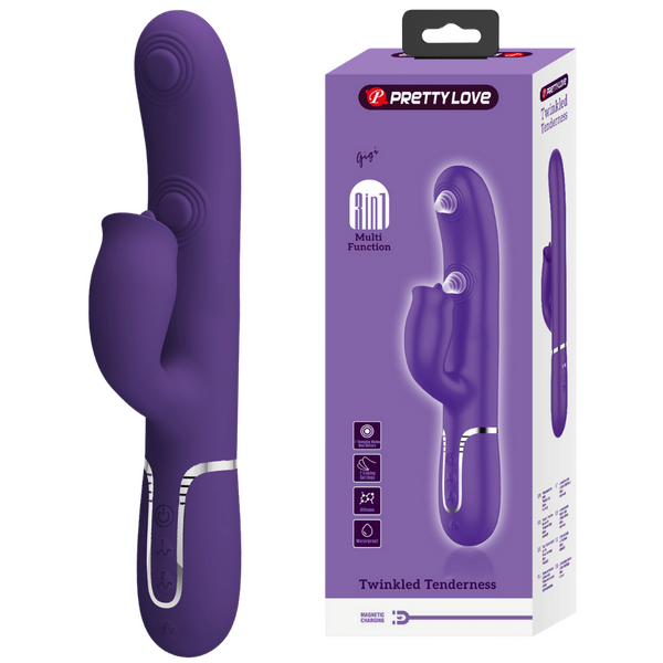 Pretty Love Gigi – 3-in-1 Multi-Function Rabbit Vibrator with 7 Settings