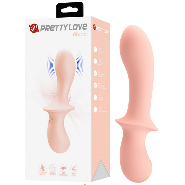 Liquid Silicone Abigal – Luxury Curved Head Vibrator