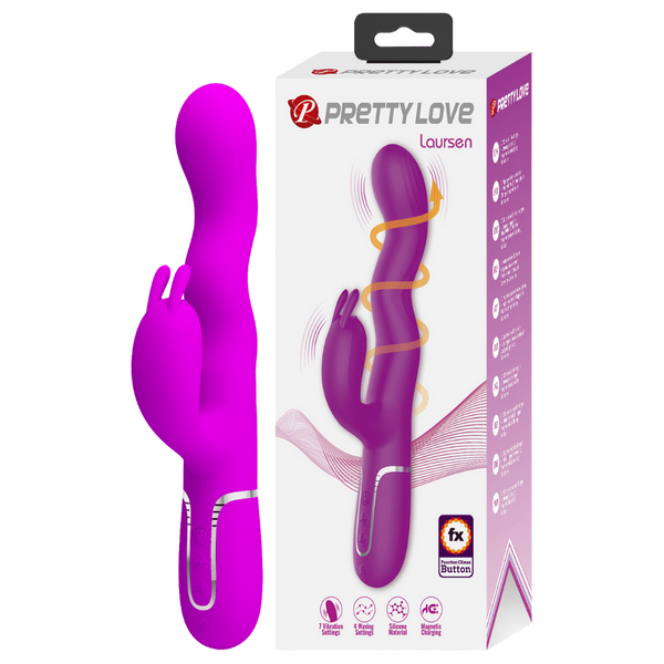 Laursen Rechargeable – Luxury Magnetic Charging G-Spot and Clitoral Vibrator