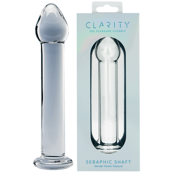 Seraphic Shaft – Hand-Blown 6.6 Inch Borosilicate Glass Dildo
