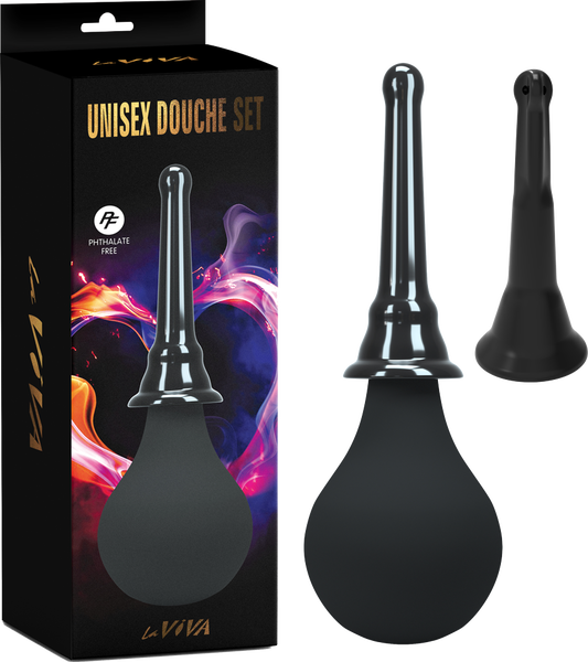 Premium Unisex Douche Set – Body-Safe Silicone Intimate Hygiene Douche Set