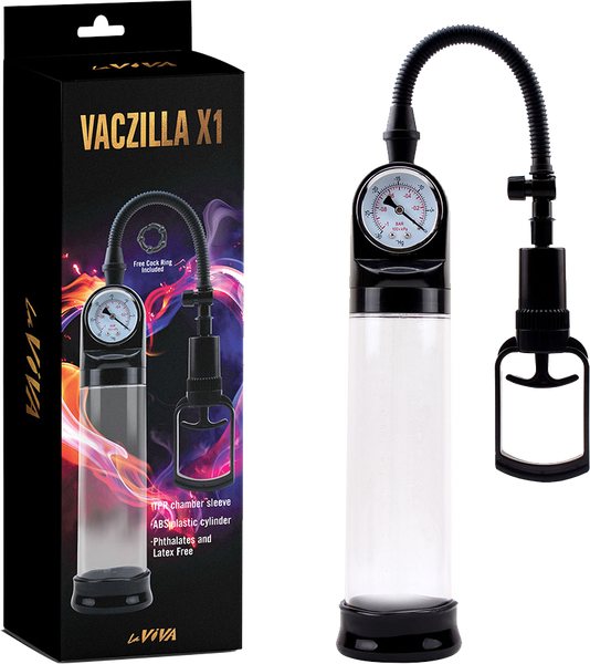 Vaczilla X1 – TPR Chamber Sleeve Penis Pump