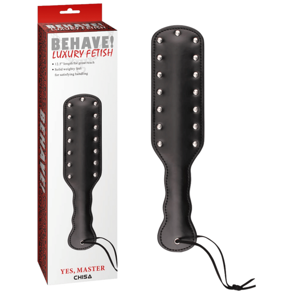Yes Master Paddle – Flexible Weighty Paddle for Spankings